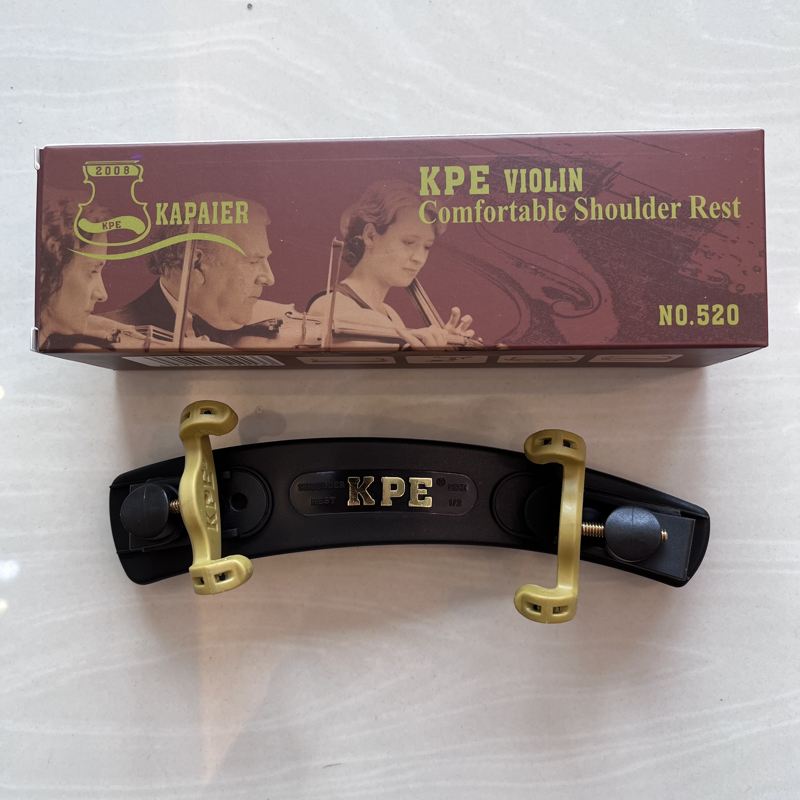 Kapaier KPE Violin Comfortable Shoulder Rest No. 520 Collapsible Violin 1/2 size