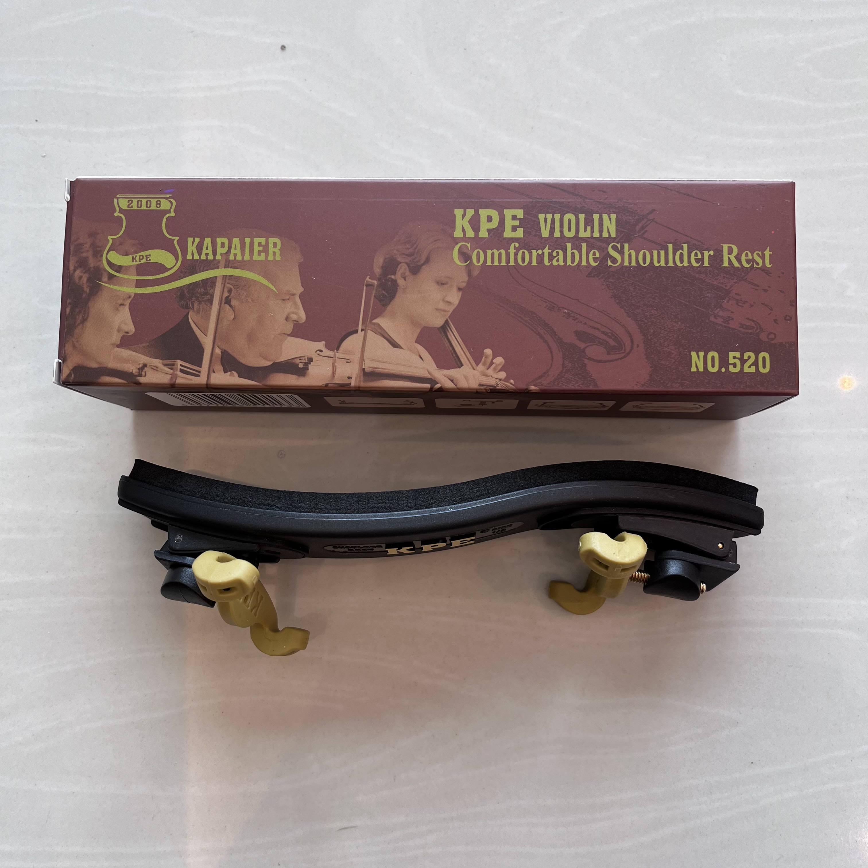 Kapaier KPE Violin Comfortable Shoulder Rest No. 520 Collapsible Violin 1/2 size