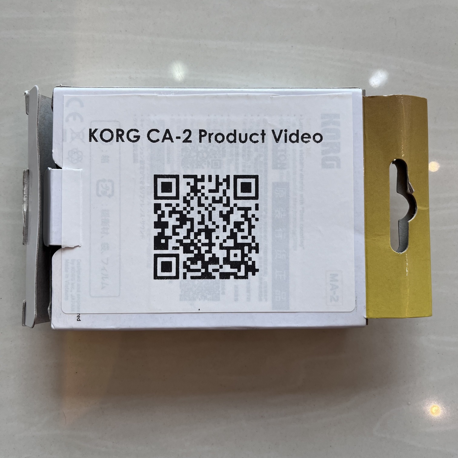 KORG MA-2 Metronome Up to 400 hours of continuous use