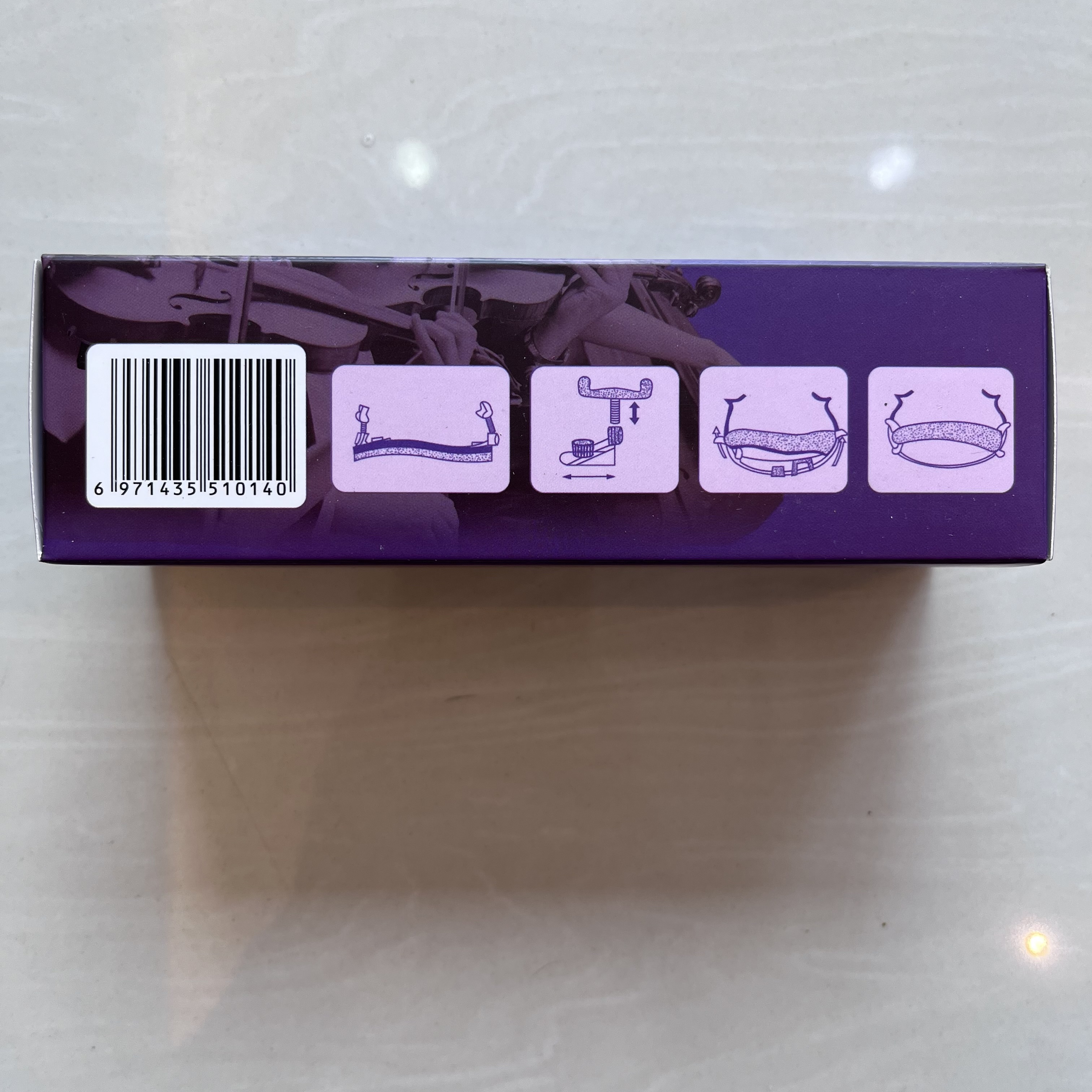 Kapaier KPE Violin Comfortable Shoulder Rest No. 530 Collapsible Violin 1/4-1/16 size