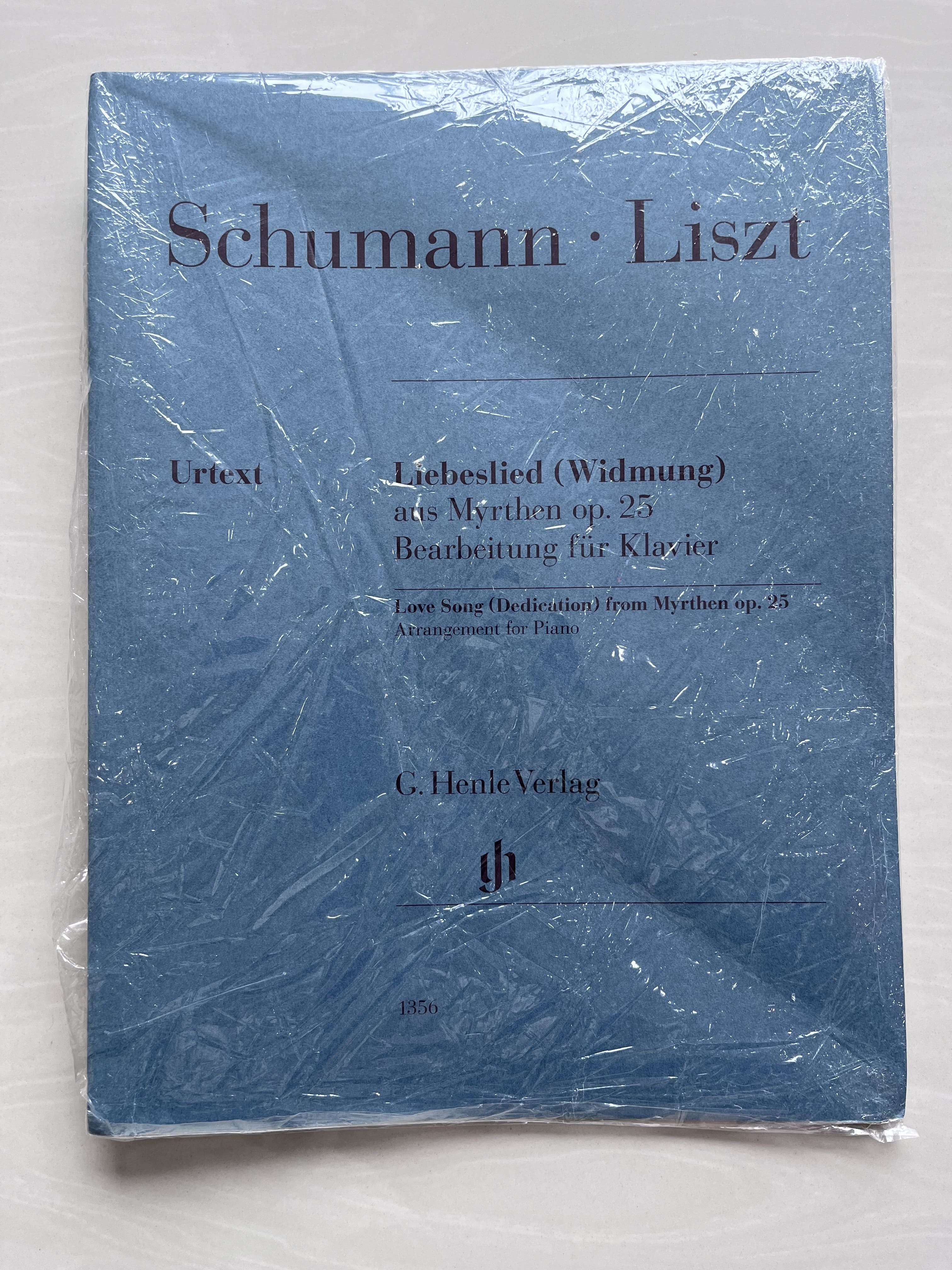 Franz Liszt Love Song (Dedication) from “Myrthen” op. 25 (Robert Schumann)