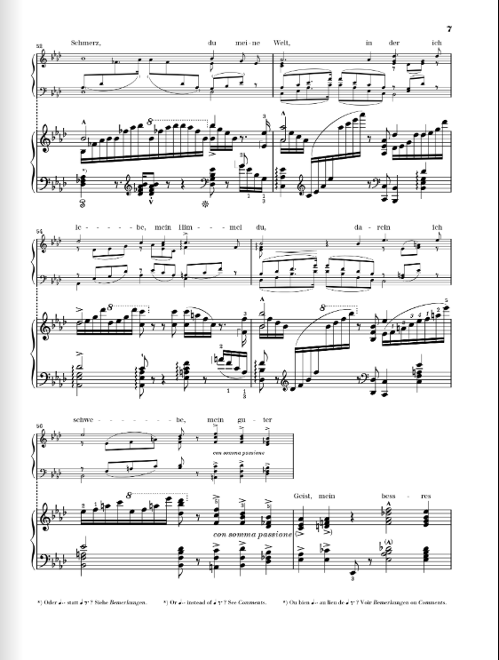 Franz Liszt Love Song (Dedication) from “Myrthen” op. 25 (Robert Schumann)