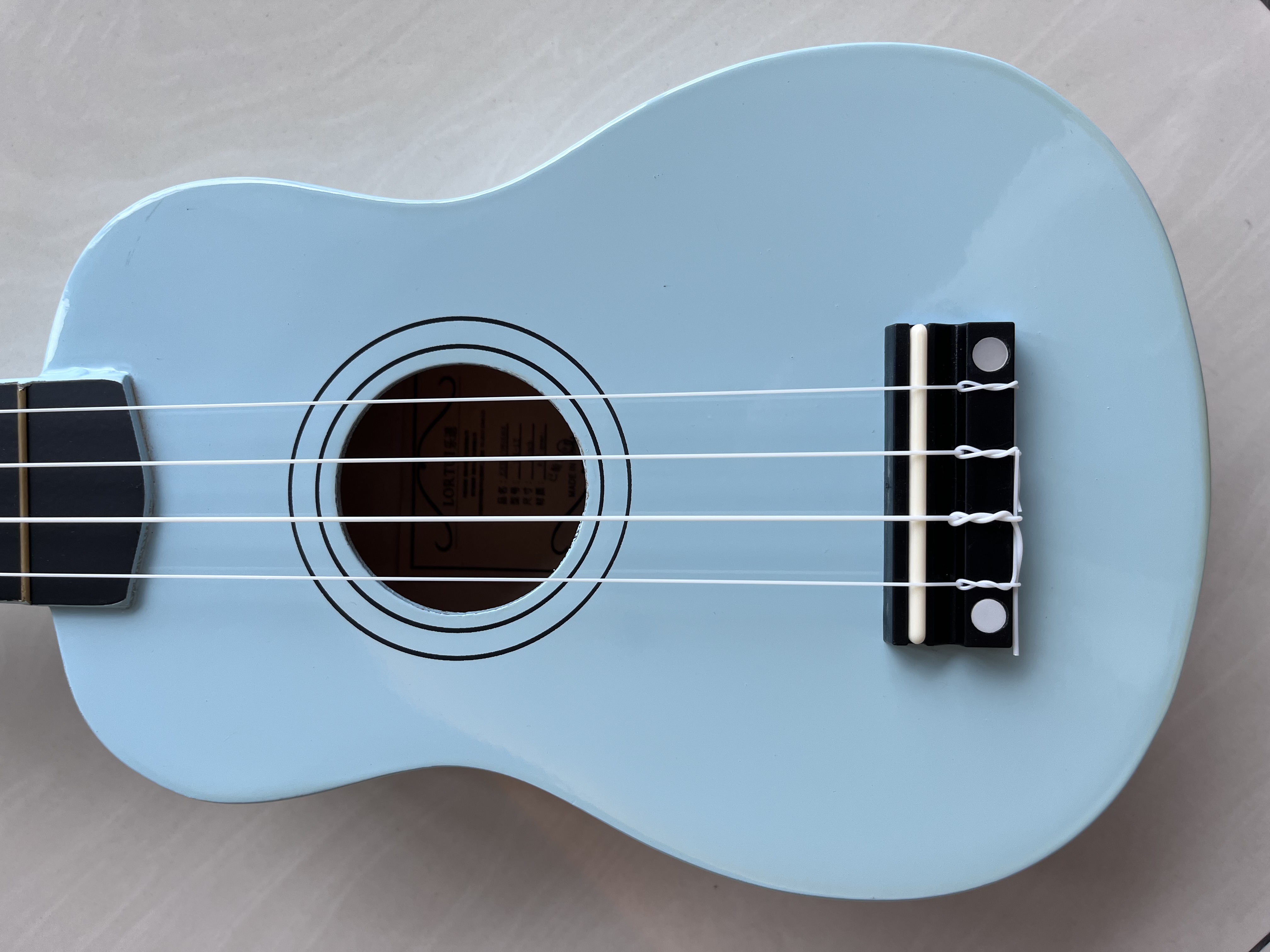 LORTUI Ukulele UK-LT Model Baby Blue Colour (21 inch/53.5 cm)