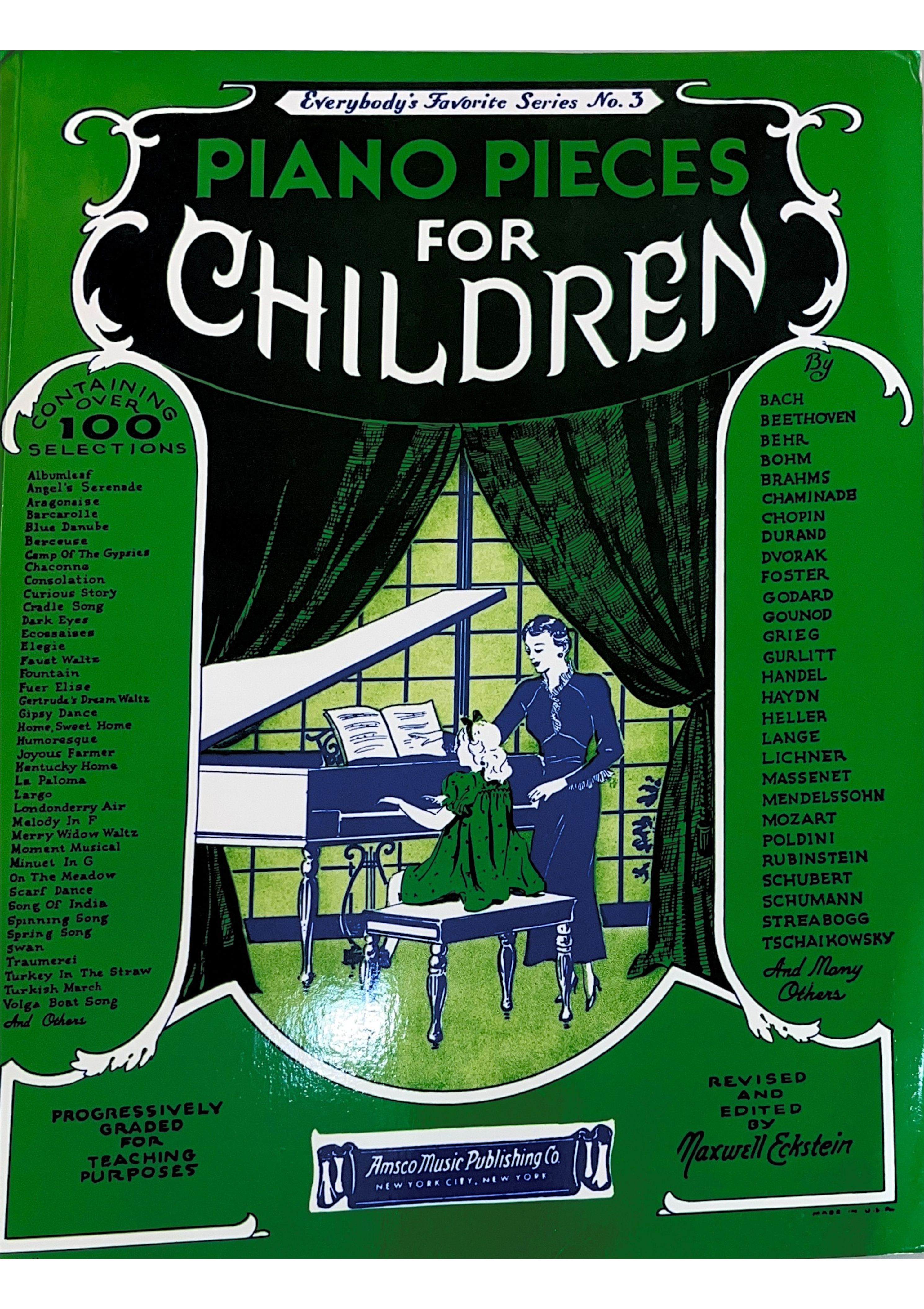 Piano Pieces for Children Everybody's Favorite Series No. 3 Music Sales America Softcover