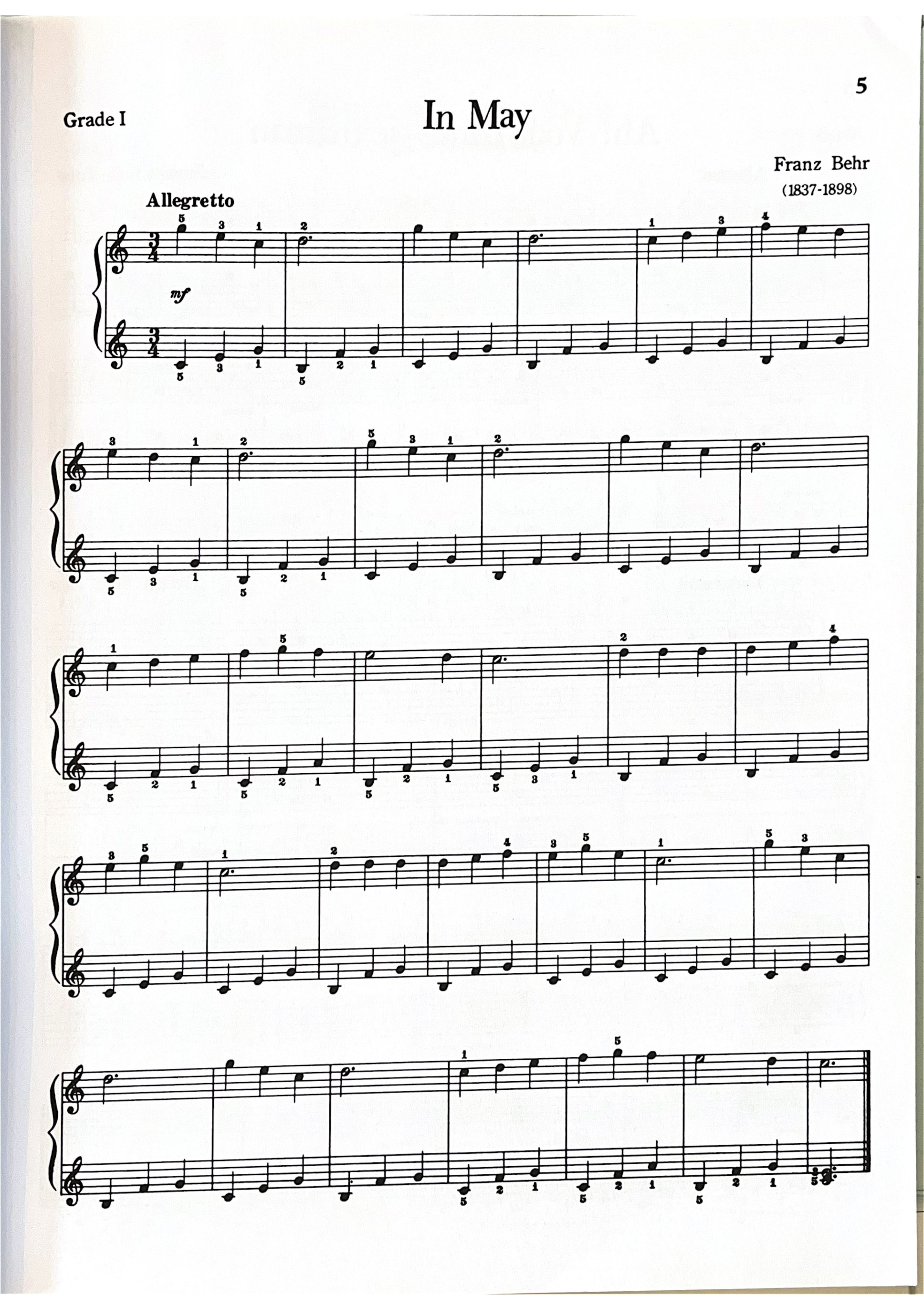 Piano Pieces for Children Everybody's Favorite Series No. 3 Music Sales America Softcover