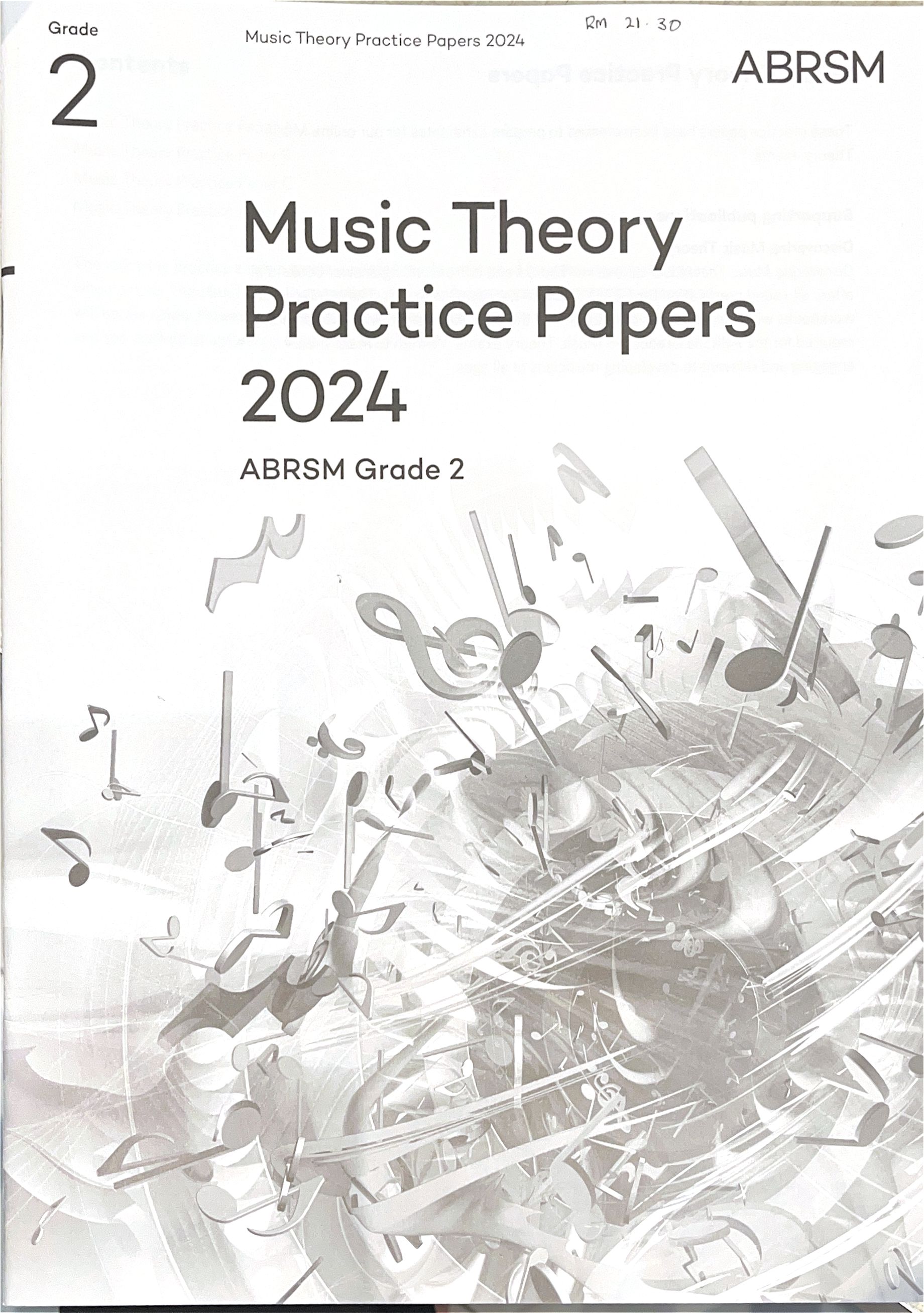 ABRSM Music Theory Practice papers 2024 Grade 1, Grade 2, Grade 3, Grade 4, Grade 5, Grade 6, Grade 7, Grade 8