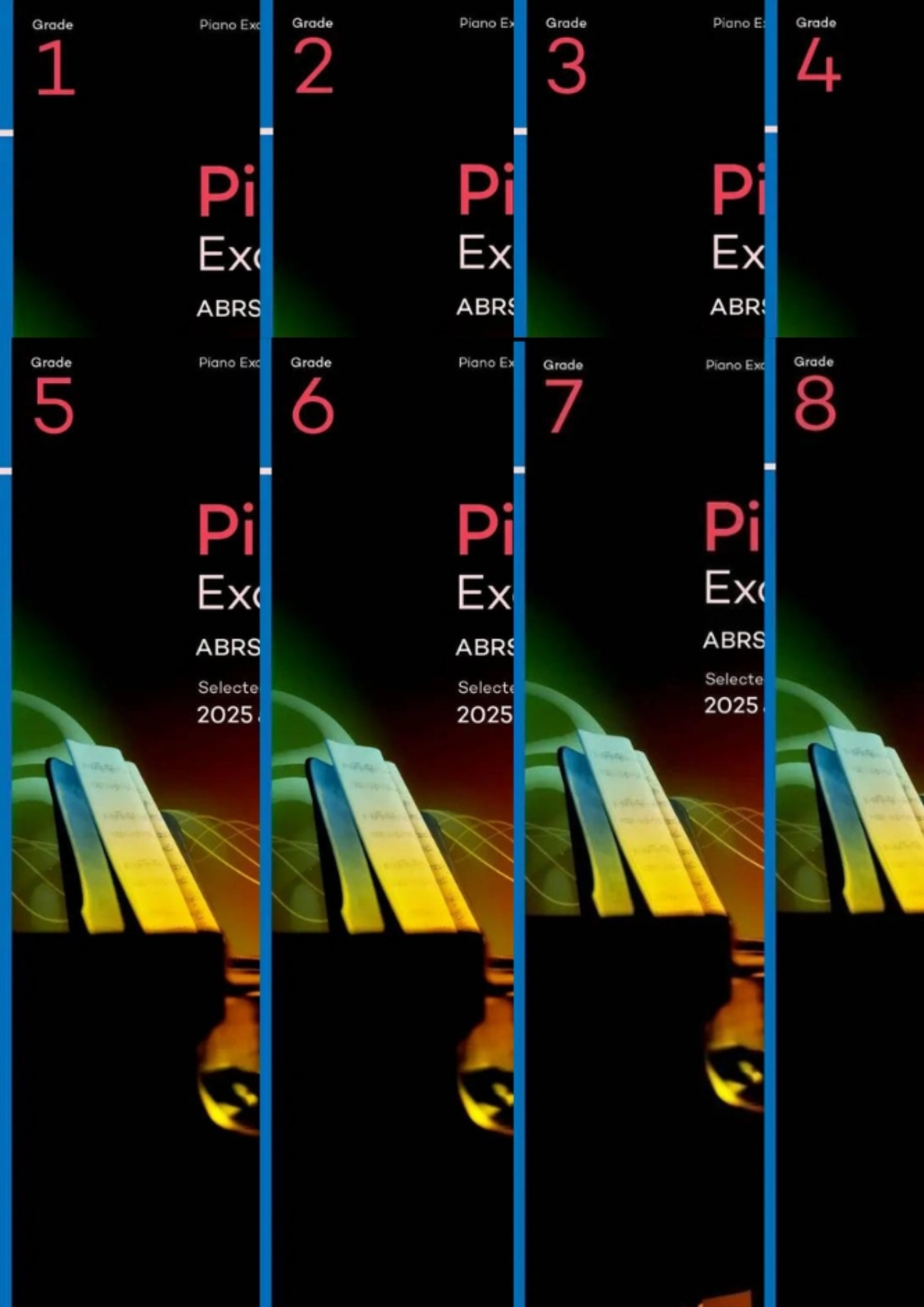 ABRSM Piano Exam Pieces 2025 & 2026 Grade Initial, Grade 1, Grade 2, Grade 3, Grade 4, Grade 5, Grade 6, Grade 7, Grade 8