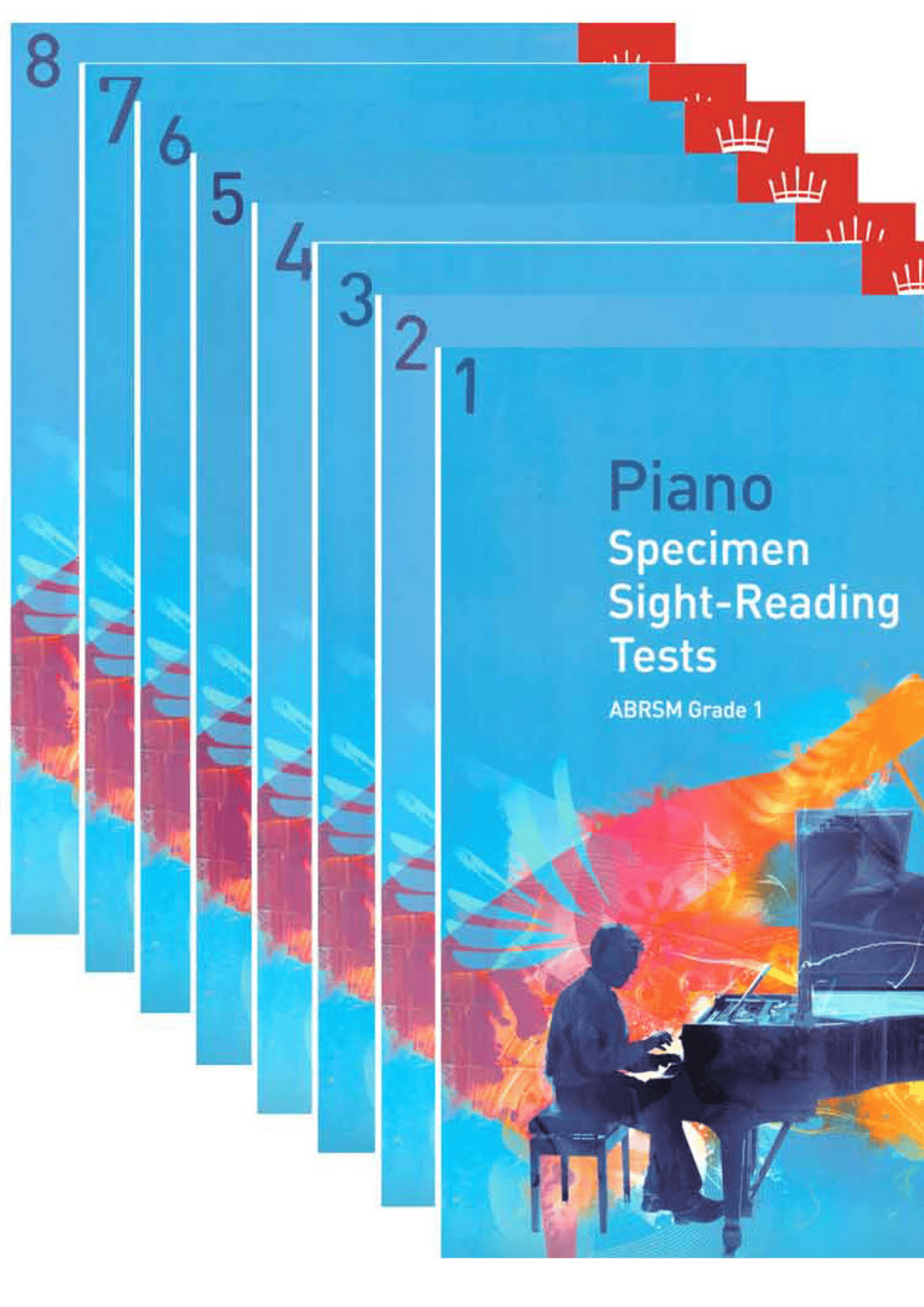 ABRSM Piano Specimen Sight-Reading Tests Grade Initial to Grade 8