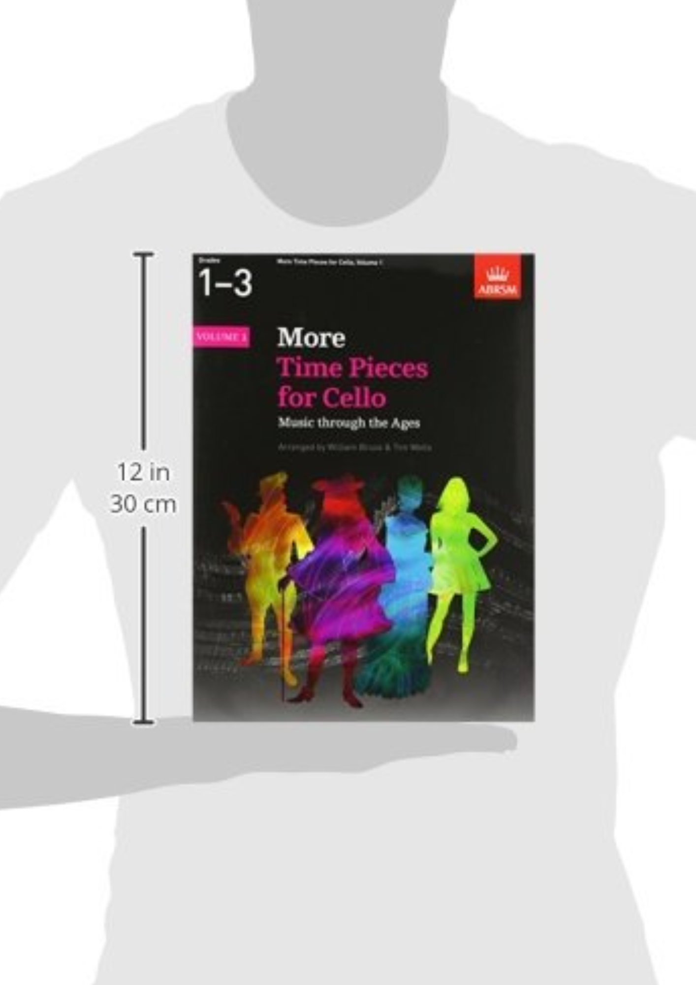 ABRSM More Time Pieces for Cello Grades 1-3 Volume 1, Grades 4-7 Volume 2: Music Through the Ages