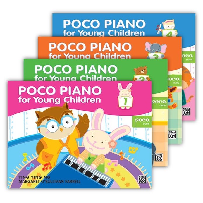 Poco Piano for Young Children Book 1, Book 2, Book 3, Book 4