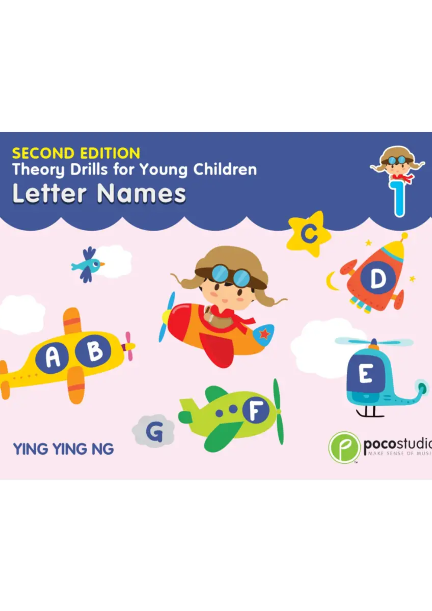 Poco Studio Theory Drills for Young Children Book 1, Book 2, Book 3