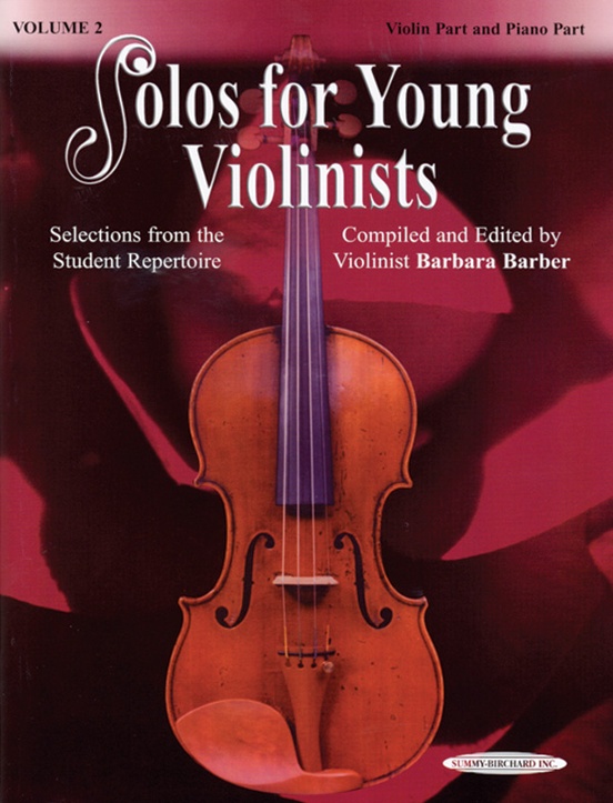 Solos for Young Violinists Violin Part and Piano Acc., Volume 2 Alfred Music