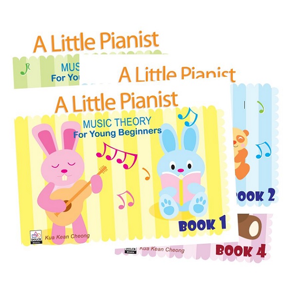 A Little Pianist – Music Theory For Young Beginners Book 1, Book 2, Book 3, Book 4