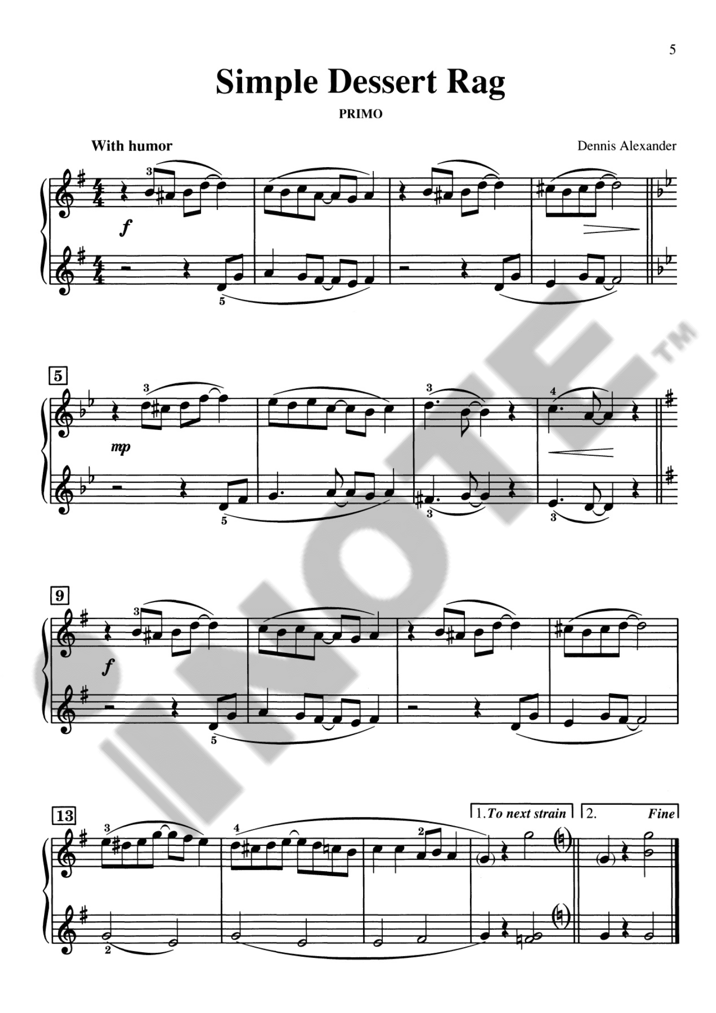 Just for You & Me, Book 1: 6 Entertaining Piano Duets for Late Elementary to Early Intermediate Students of All Ages