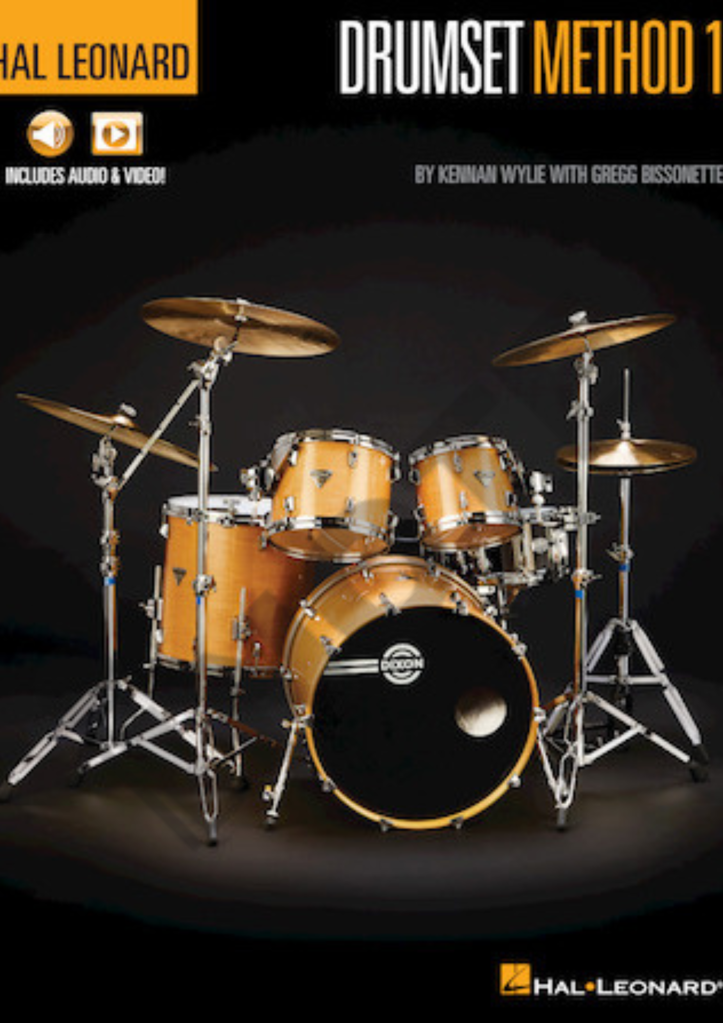 Hal Leonard Drumset Method – Book 1, Book 2 Drum Instruction Softcover Media Online