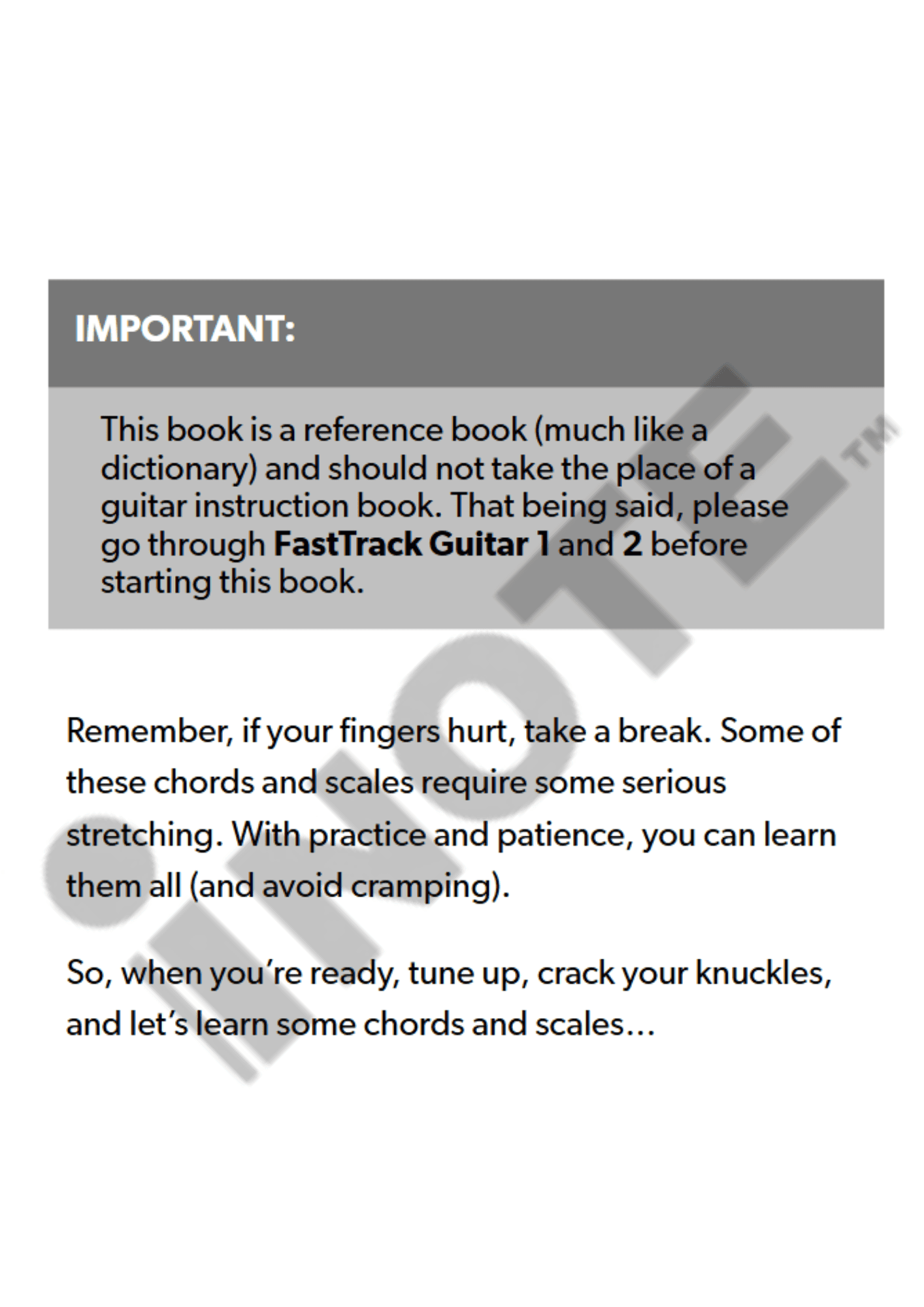 Hal Leonard FastTrack Guitar Method – Chords & Scales Fast Track Music Instruction Softcover Audio Online