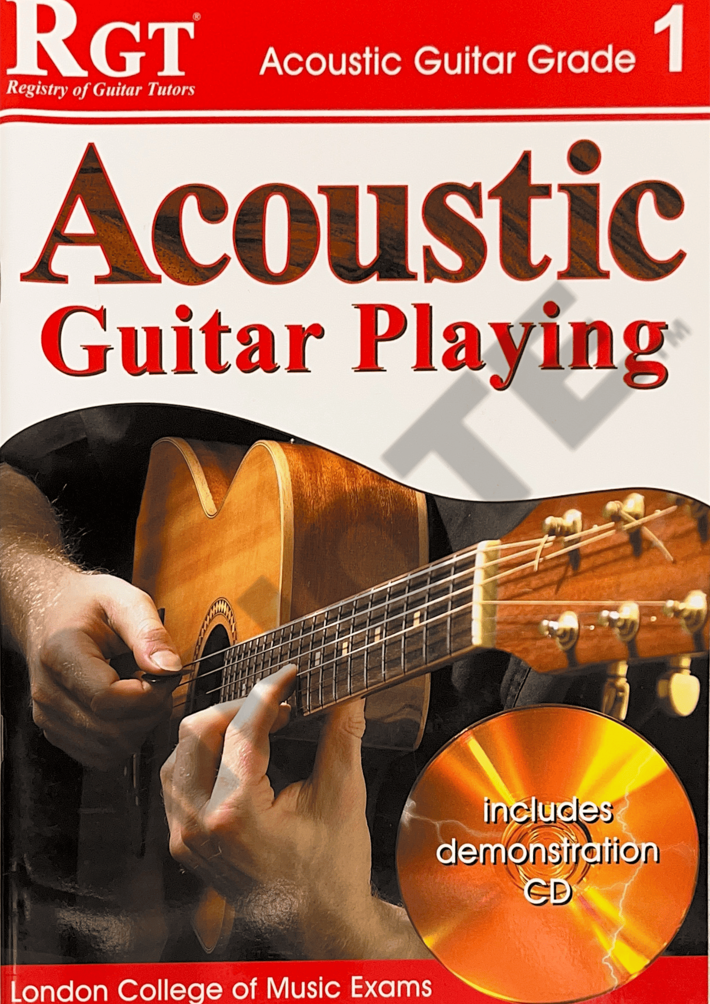 RGT Registry of Guitar Tutors Acoustic Guitar Playing Grade 1 London College of Music Exams LCME