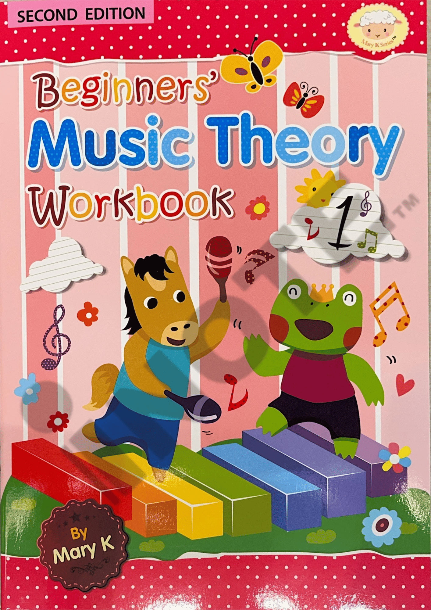Beginners' Music Theory Workbook 2nd Edition Book 1, Book 2, Book 3, Book 4, Book 5, Book 6 Mary K Series