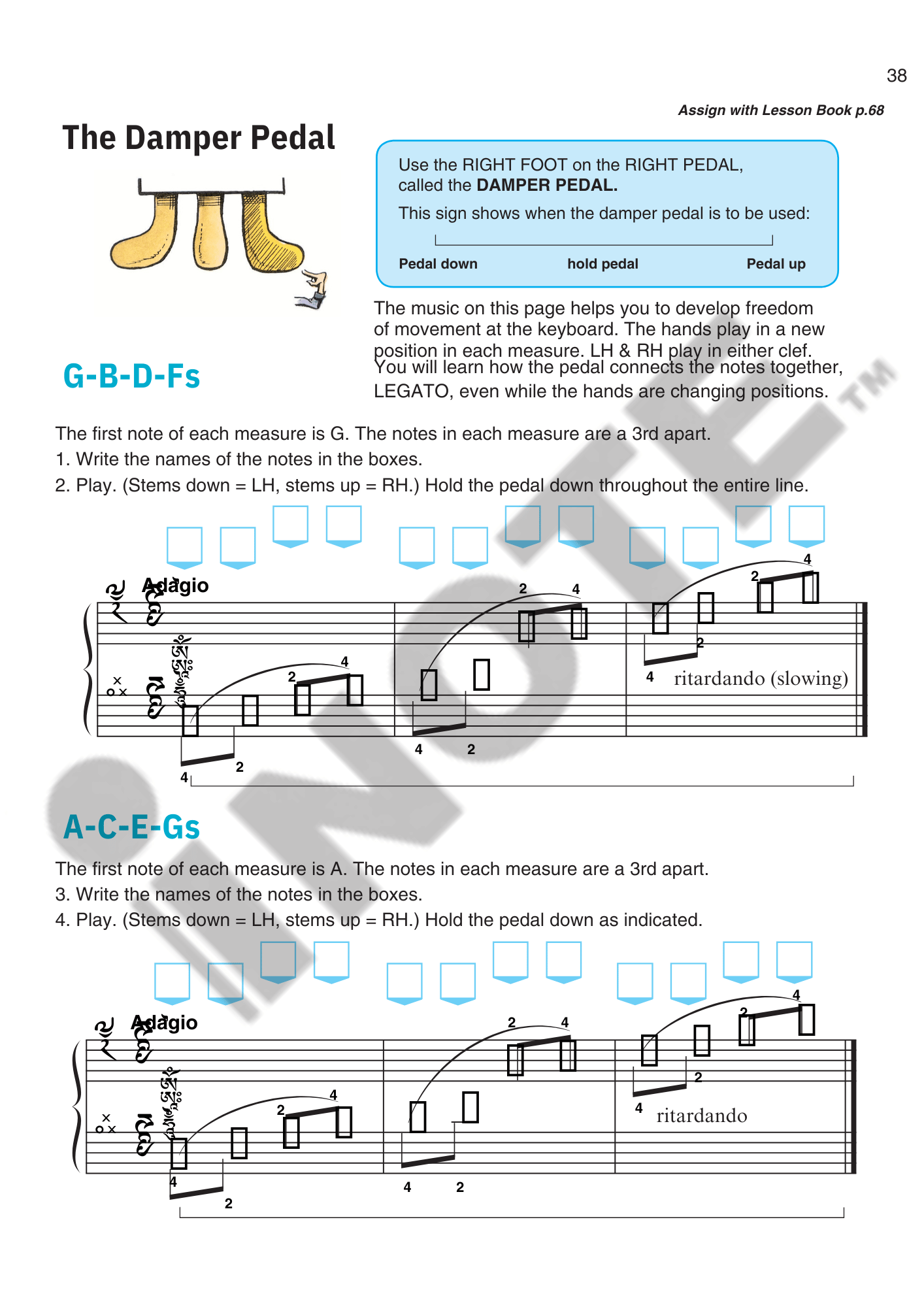 Alfred's Basic Graded Piano Course, Theory Book 1 Elementary Piano Book