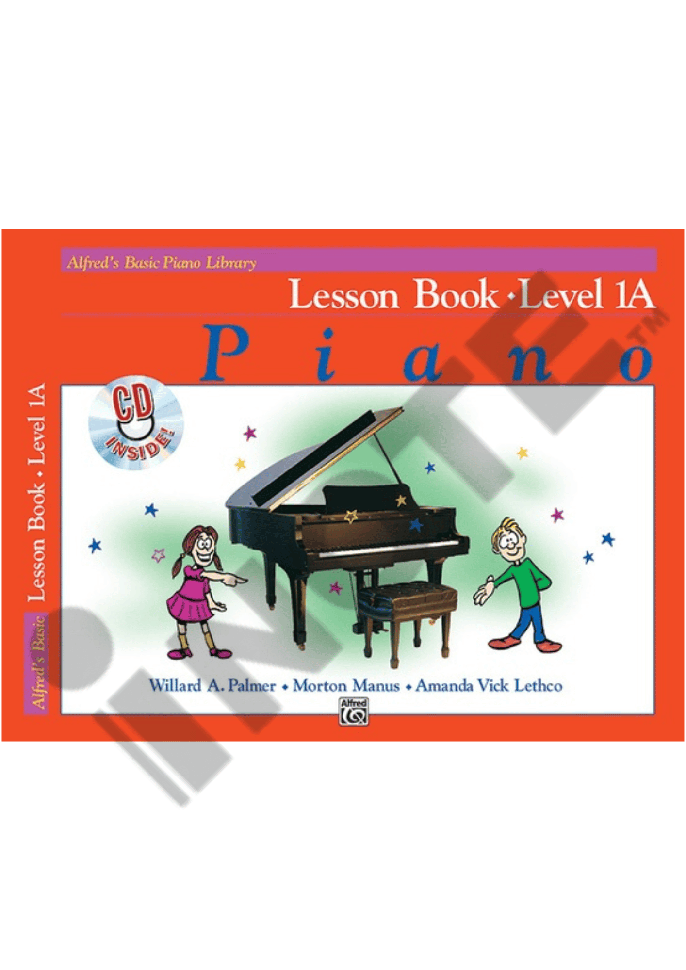 Alfred's Basic Piano Library: Lesson Book 1A Piano Book with CD