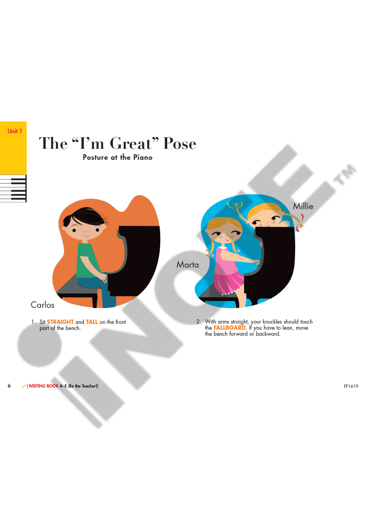 Faber Piano Adventures My First Piano Adventure® Lesson Book A, Writing Book A