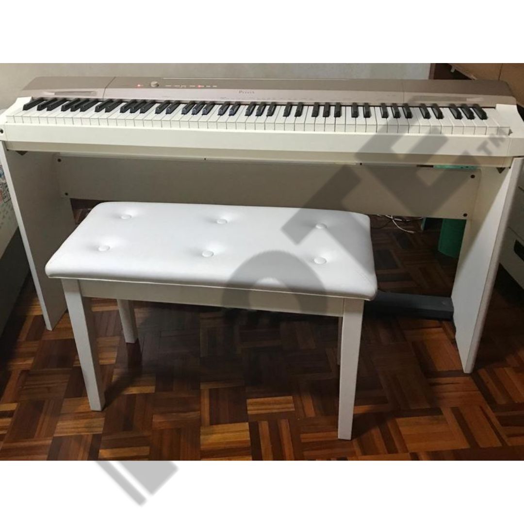 Casio Digital Keyboard Piano Privia PX-160 CG Champagne Gold Past Model Display Unit Like New