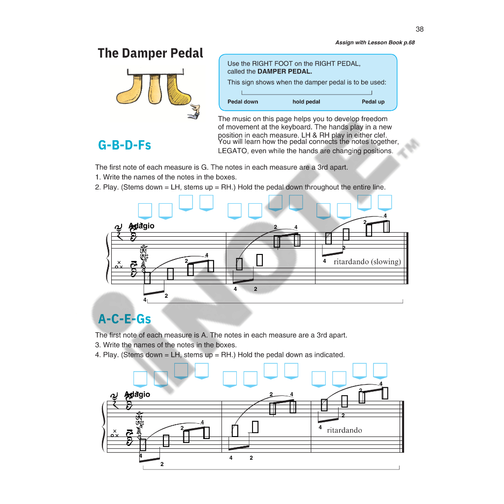 Alfred's Basic Graded Piano Course, Lesson Book 1, Theory Book 1 Elementary Piano Book