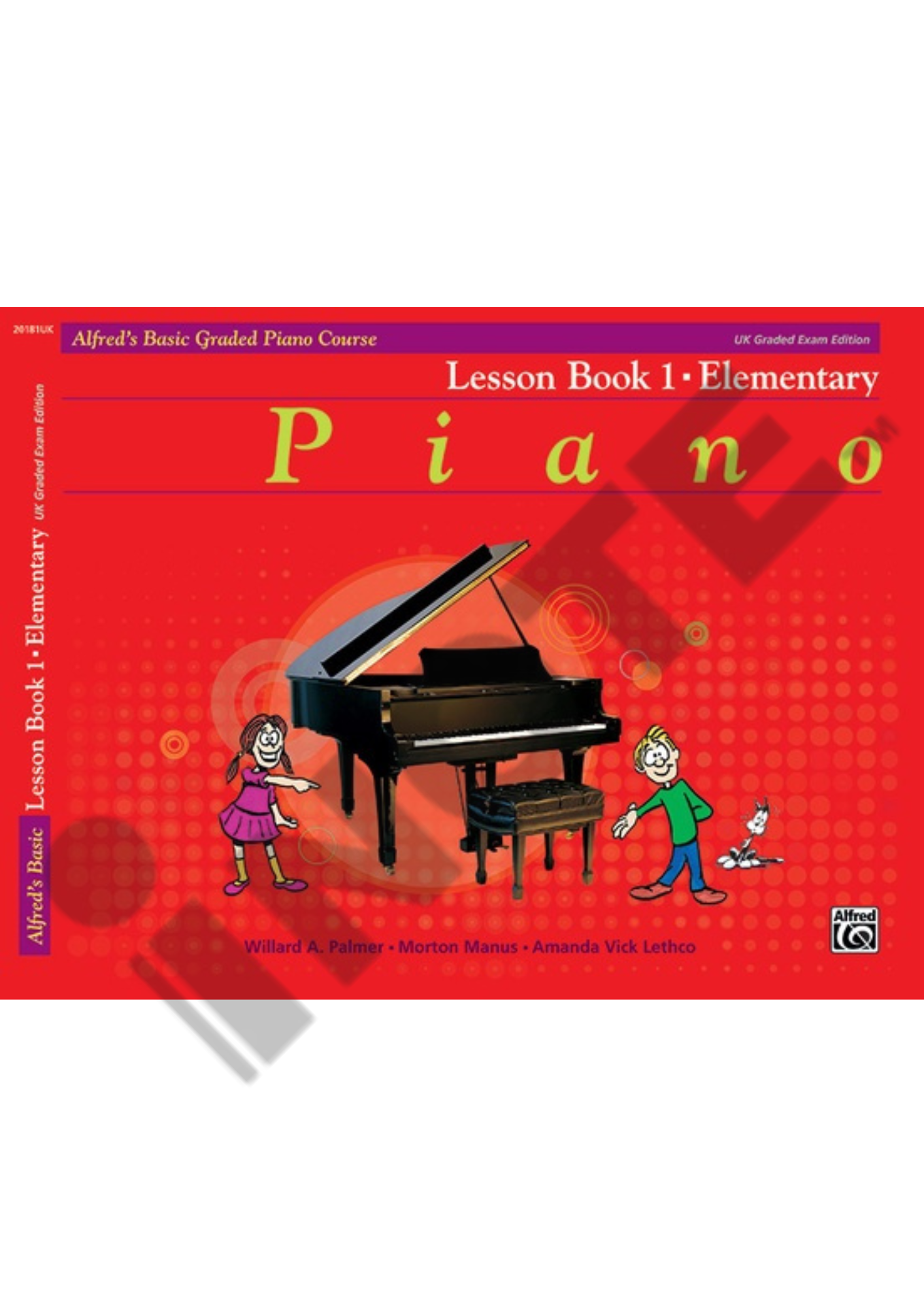 Alfred's Basic Graded Piano Course, Lesson Book 1, Theory Book 1 Elementary Piano Book