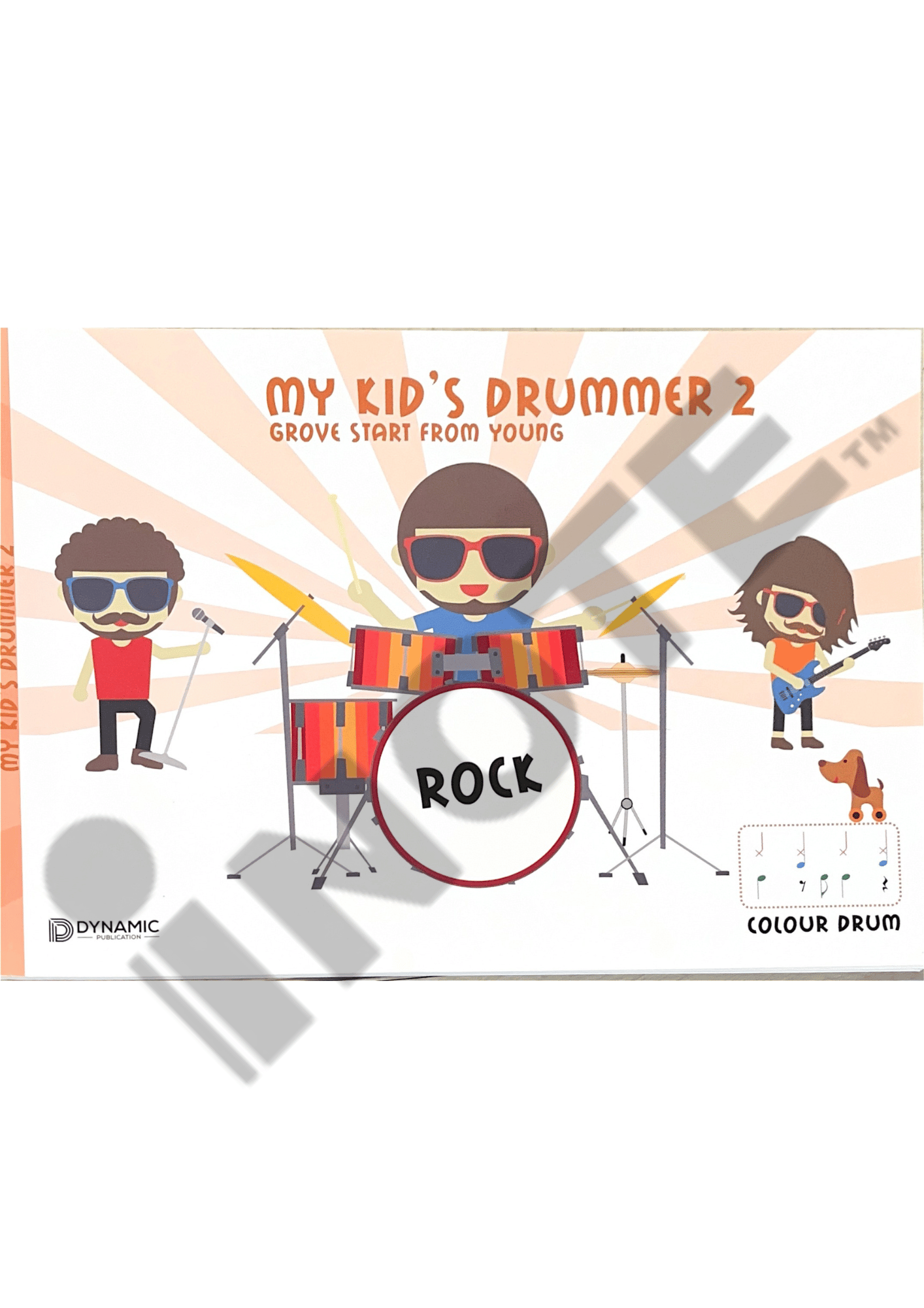 My kid’s Drummer Book 1, Book 2 Dynamic Publication