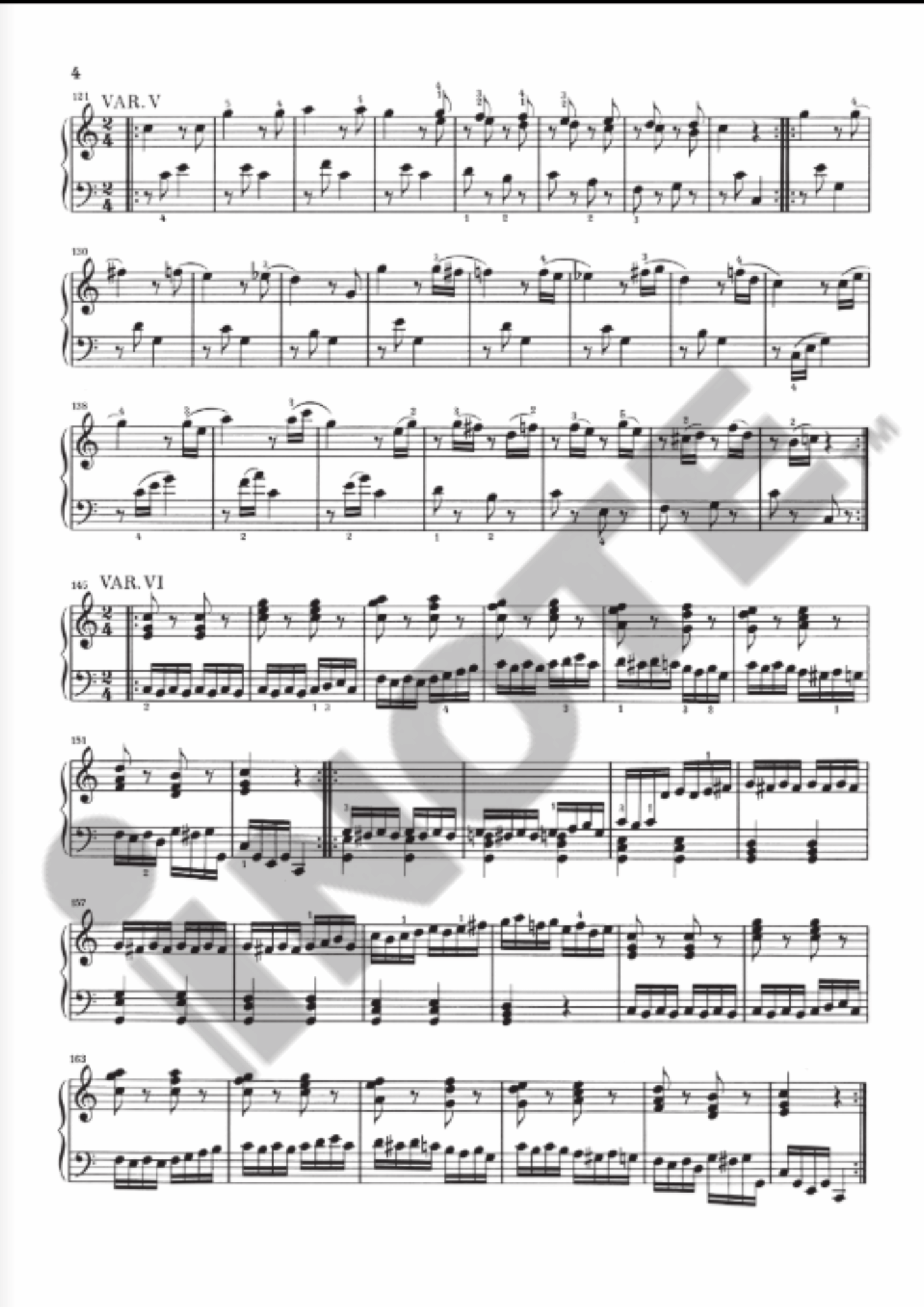 G. Henle Verlag Wolfgang Amadeus Mozart 12 Variations on “Ah, vous dirai-je Maman” K. 265