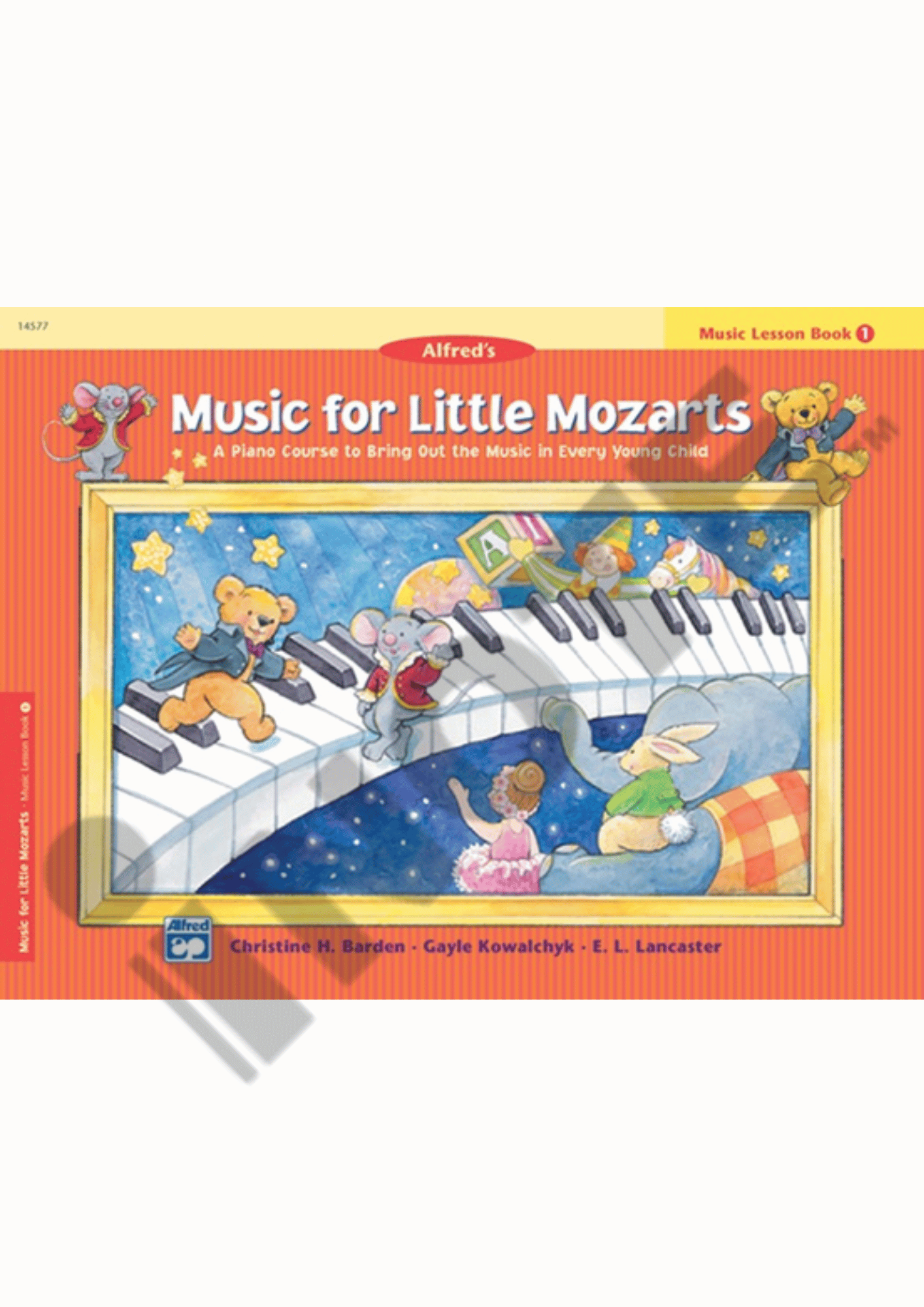 Alfred Music for Little Mozarts: Music Lesson Book 1, Music Discovery Book 1, Music Workbook 1