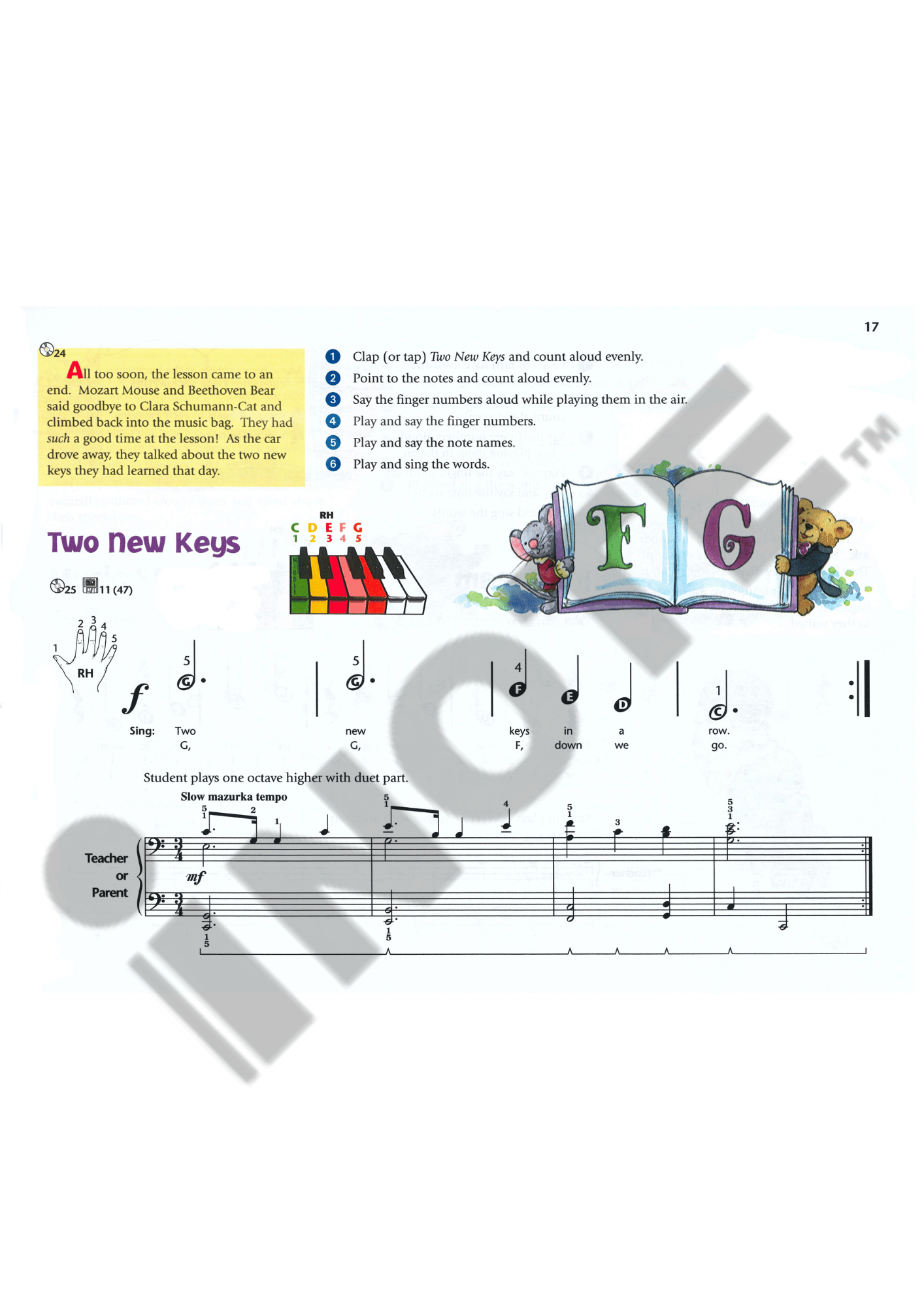 Alfred Music for Little Mozarts: Music Lesson Book 2, Discovery Book 2, Music Workbook 2