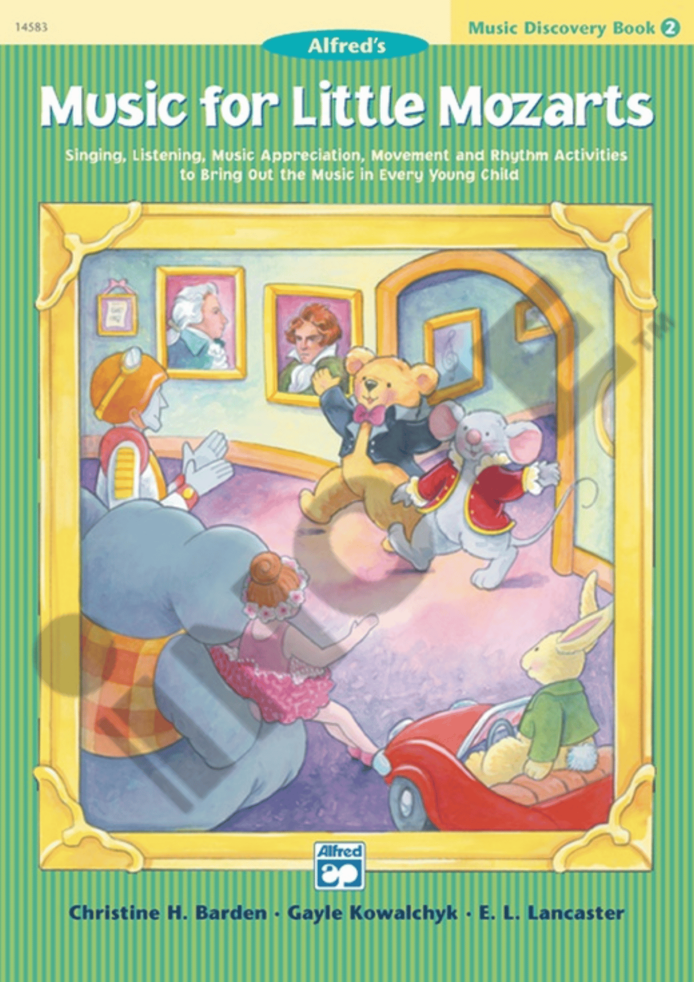 Alfred Music for Little Mozarts: Music Lesson Book 2, Discovery Book 2, Music Workbook 2