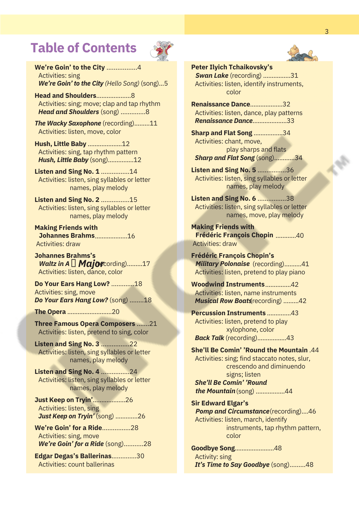 Alfred Music for Little Mozarts: Music Lesson Book 4, Music Discovery Book 4, Music Workbook 4