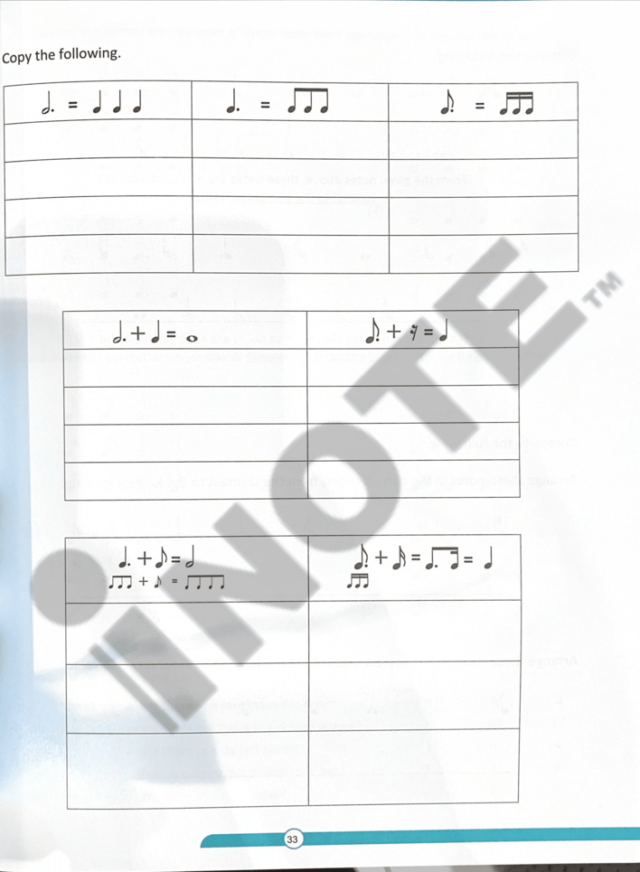 Mrs Lim Studio Music Theory Guide Grade 1