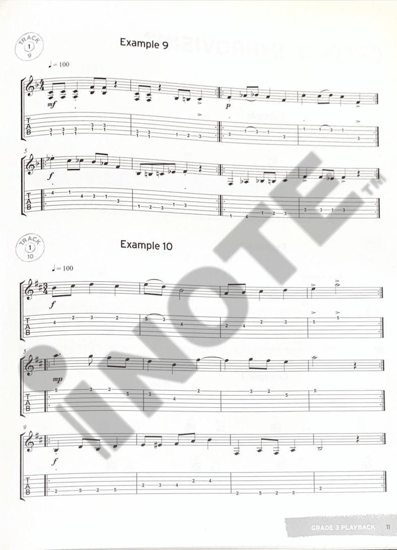 Trinity College London Press Rock & Pop Session Skills for Guitar Grades 3-5 Book Music Score