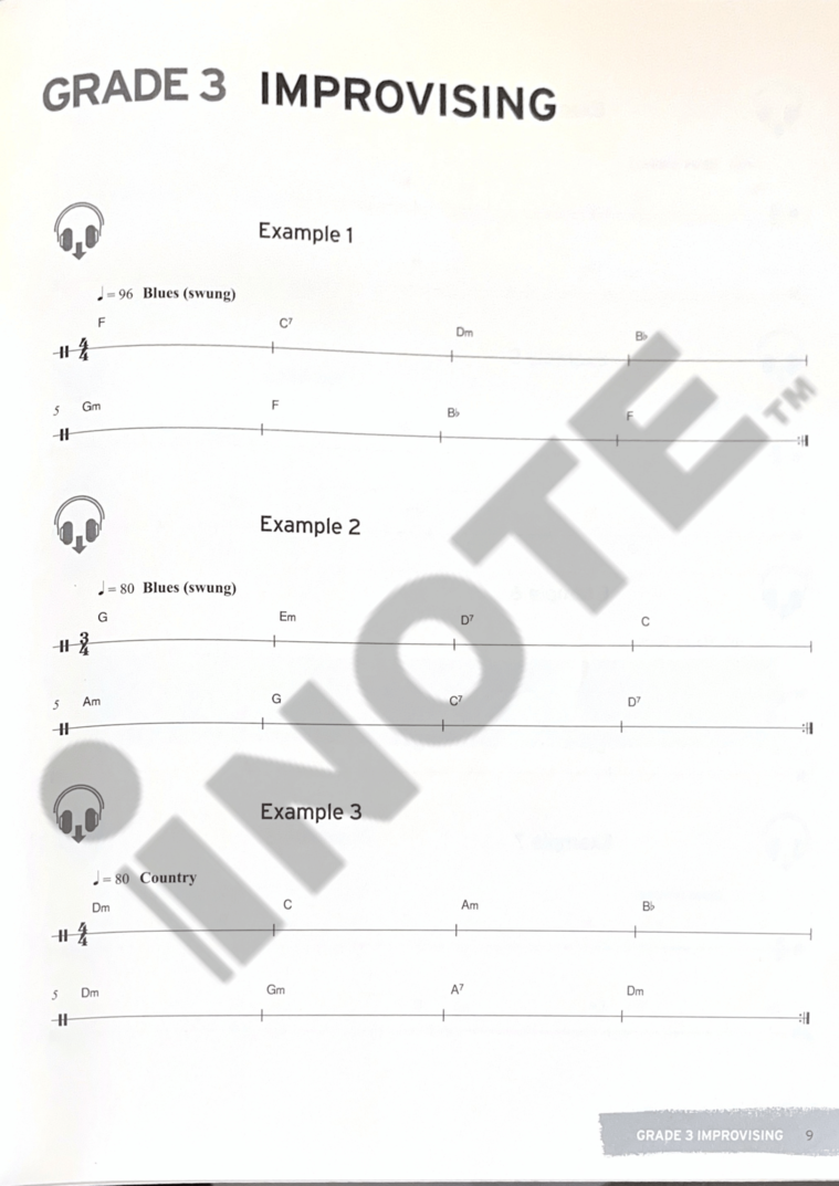 Trinity College London Press Rock & Pop Session Skills for Drums Grades 3-5 Book Music Score