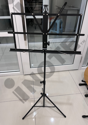 Music Stand with Portable Carry-on Bag for Scores Sheet Music