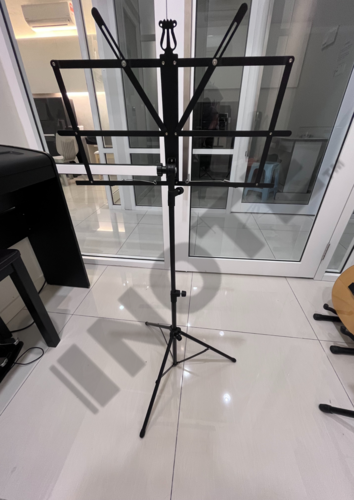 Music Stand with Portable Carry-on Bag for Scores Sheet Music
