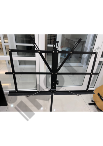 Music Stand with Portable Carry-on Bag for Scores Sheet Music