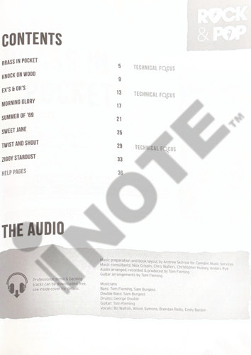 Trinity College London Press Trinity Rock & Pop 2018 Guitar Exam Book Grade 2