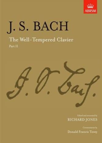 ABRSM Bach: The Well-Tempered Clavier - Part 1, Part 2 Piano Exam Book