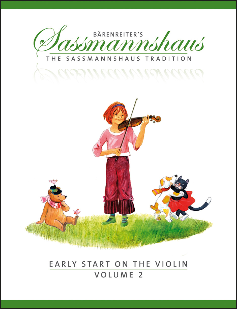 Bärenreiter The Sassmannshaus Tradition Early Start on the Violin, Volume 1, Volume 2, Volume 3, Volume 4