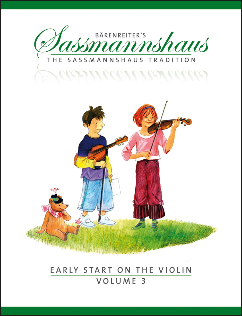 Bärenreiter The Sassmannshaus Tradition Early Start on the Violin, Volume 1, Volume 2, Volume 3, Volume 4