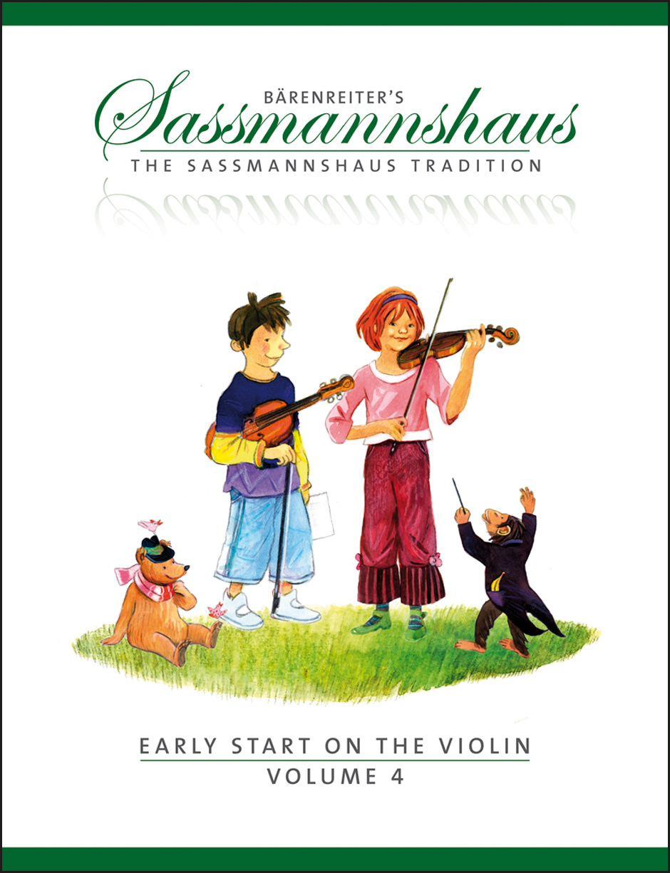 Bärenreiter The Sassmannshaus Tradition Early Start on the Violin, Volume 1, Volume 2, Volume 3, Volume 4
