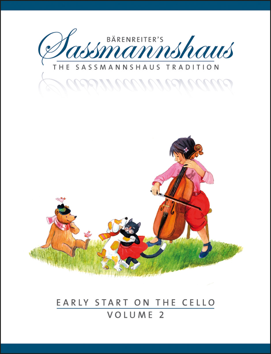 Bärenreiter's Sassmannshaus Early Start on the Cello, Volume 1, Volume 2, Volume 3, Volume 4