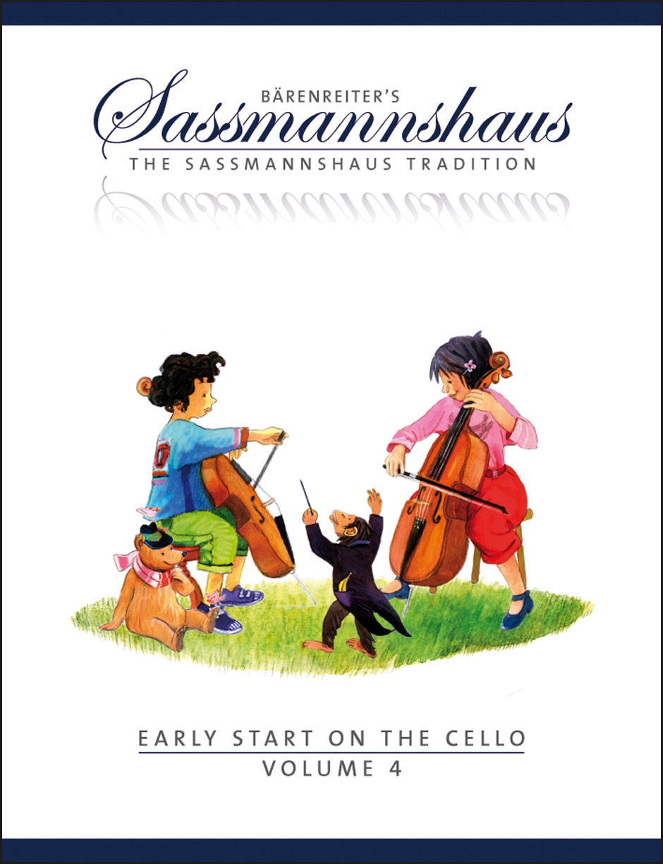 Bärenreiter's Sassmannshaus Early Start on the Cello, Volume 1, Volume 2, Volume 3, Volume 4