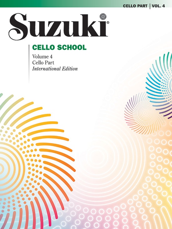 Alfred Suzuki Cello School, Volume 1, 2, 3, 4, 5, 6, 7, 8, 9, 10 Cello Part & Accompaniment Book
