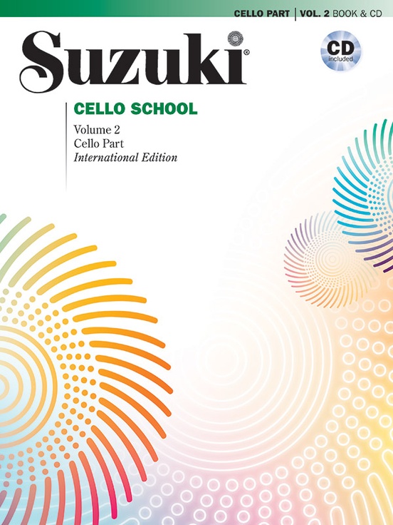 Alfred Suzuki Cello School, Volume 1, 2, 3, 4, 5, 6, 7, 8, 9, 10 Cello Part & Accompaniment Book