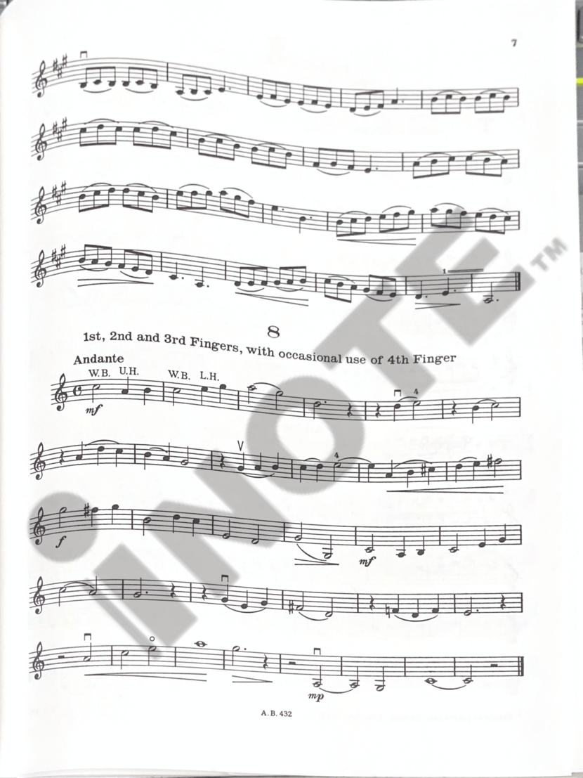 ABRSM Kinsey Studies for Strings Violin Elementary Progressive Studies - Set 1, Set 2, Set 3 Book